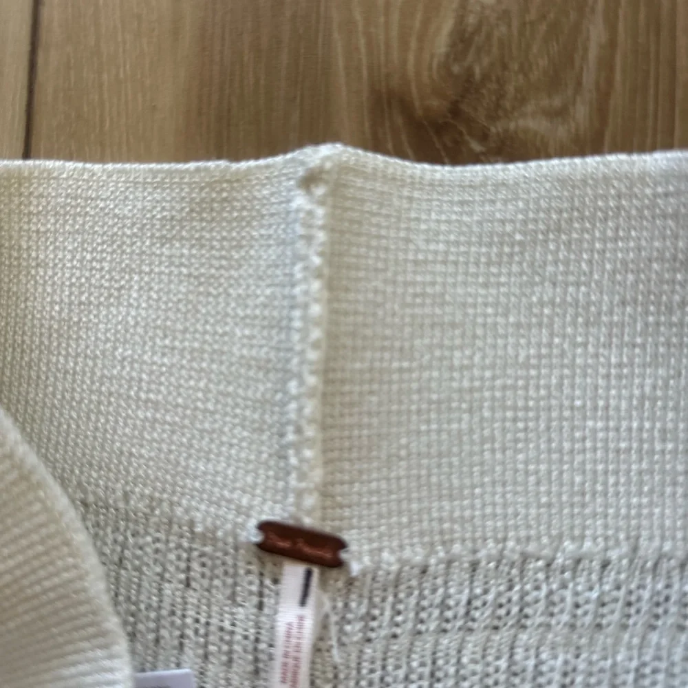 Free People Rosella Swit Pants Ivory size Large